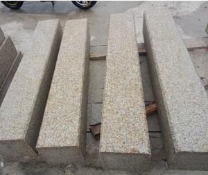 黄锈石路肩石 黄锈石路肩石